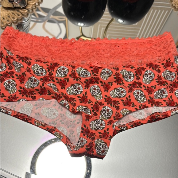 Torrid orange Lace Trim Panties - Picture 3 of 5